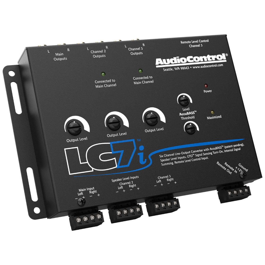 AudioControl LC7i 6-Channel Line Output Converter with Bass Restoration