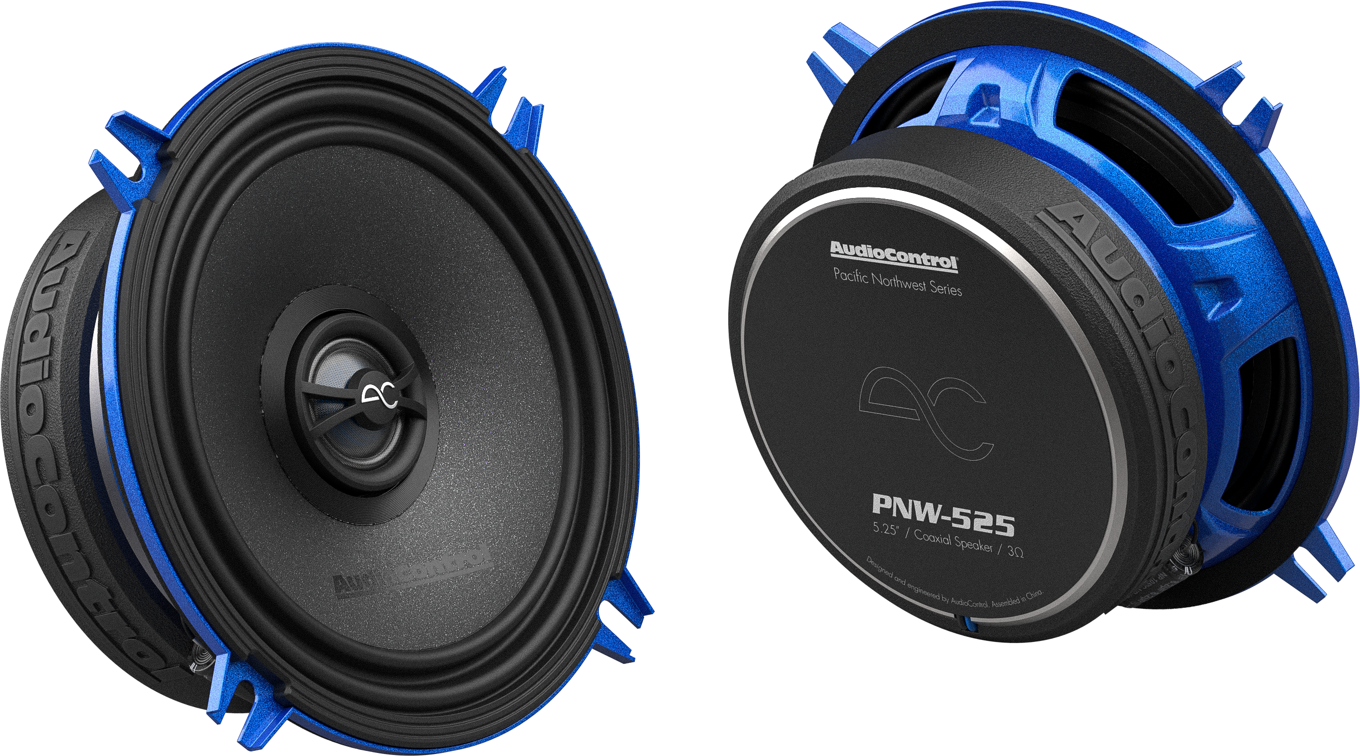 AudioControl PNW Series 5.25" 50 Watt (RMS) High-Fidelity Coaxial Speakers (Pair)