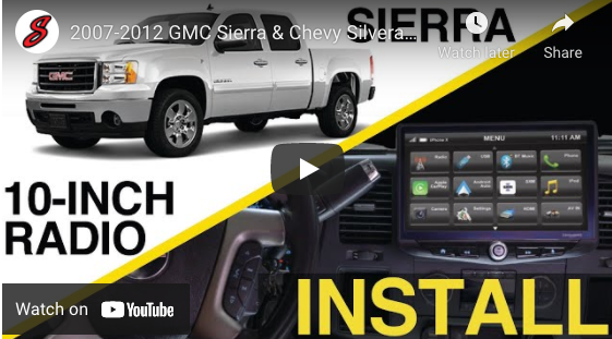 Install the Stinger 10" HEIGH10 in a 2007 - 2012 GMC Sierra & Chevy Silverado