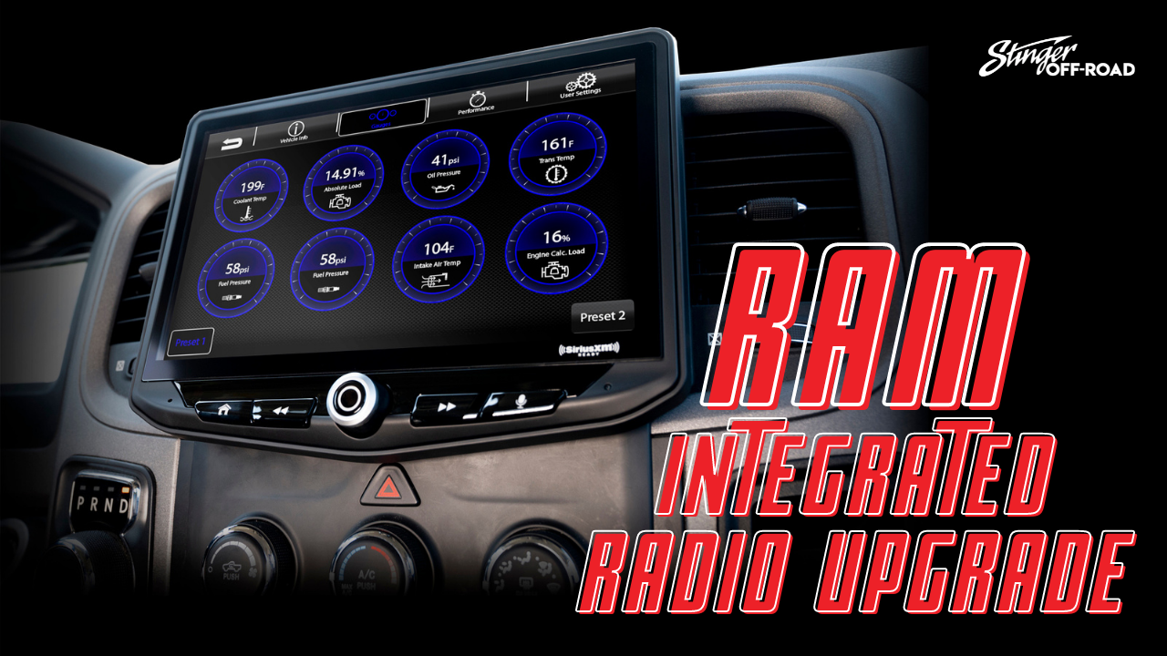 RAM Truck Integrated Radio Upgrade Features