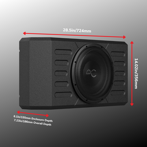 Jeep Wrangler JK (2011-2018) HEIGH10 10" Radio Kitwith 400 Watt (RMS) Swing Gate Subwoofer Enclosure (400 Watts RMS/800 Watts Max) and Spare Tire Backup Camera