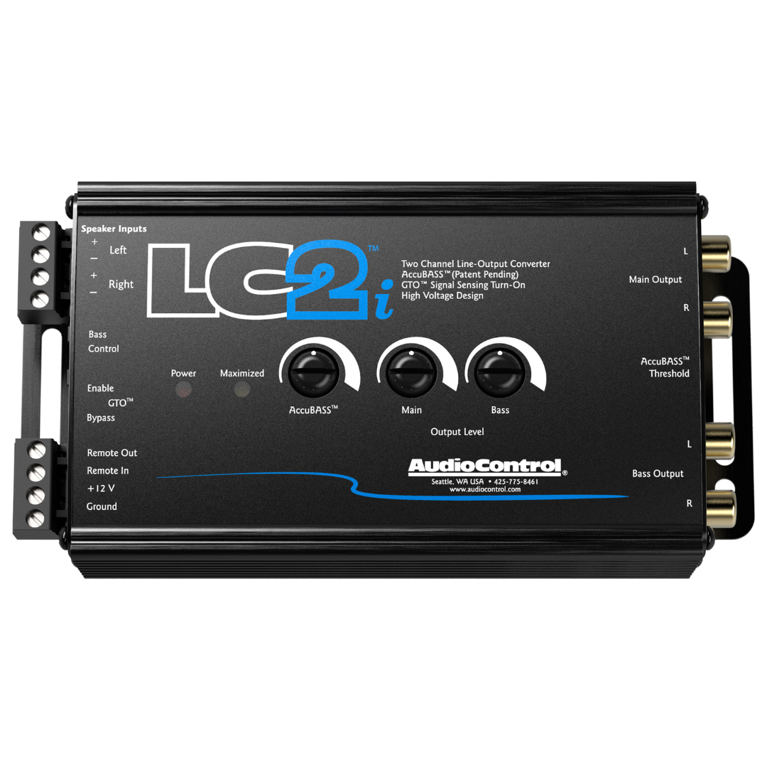 AudioControl LC2i 2-Channel Line Output Converter with AccuBass