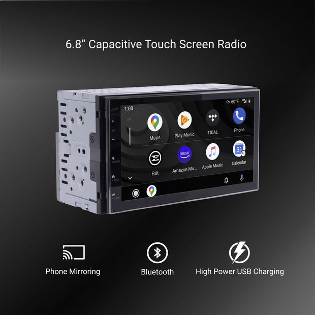 Cadillac Escalade (2007-2014, ESV,EXT) 6.8” Double DIN Touch Screen Radio Kit