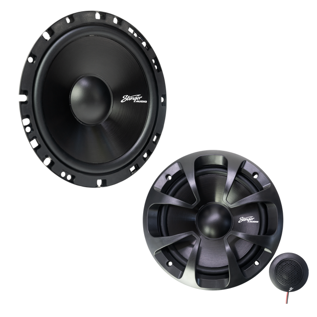 Stinger Audio 6.5" Component Car Speakers (Set of Two)