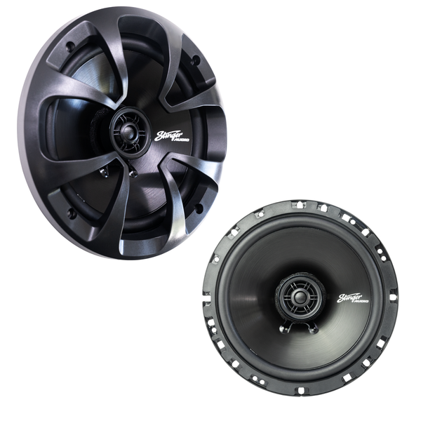 Stinger Audio 6.5" Coaxial Car Speakers (Set of Two)