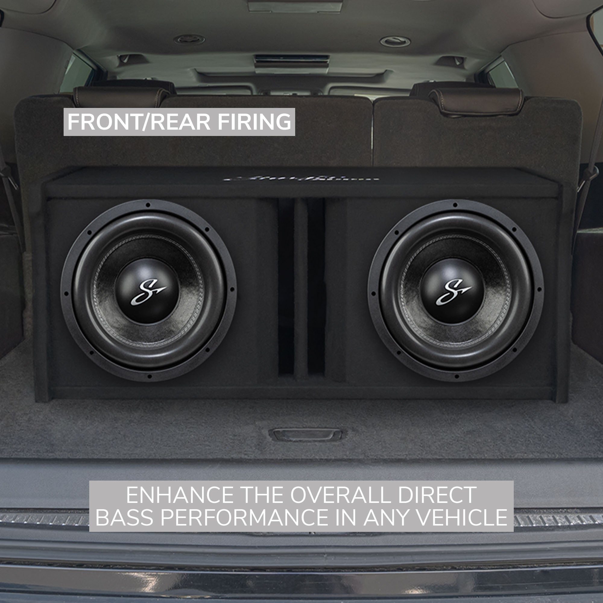 Dual 12" 1,400 Watt (RMS) Loaded Ported Subwoofer Enclosure (1,400 Watts RMS / 2,400 Watts Max) Bass Package with Amplifier & Complete Wiring Kit