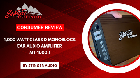 700 Watt (RMS) Class D Monoblock Car Audio Amplifier | MT-700.1
