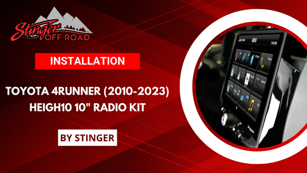 Toyota 4Runner (2010-2023) HEIGH10 10" Radio Kit