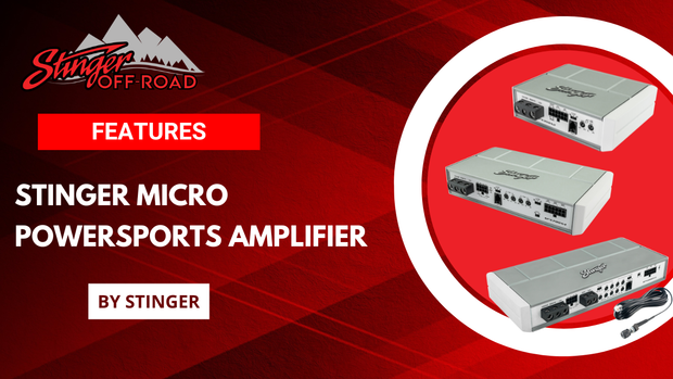 Marine & Power Sports Micro 5-Channel 1,000 Watt Amplifier
