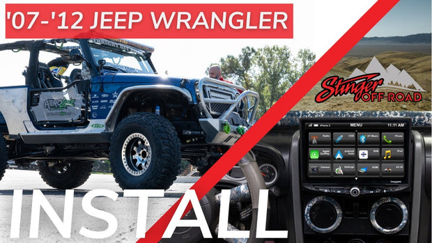 Jeep Wrangler JK (2007-2018) HEIGH10 10" Radio Kit