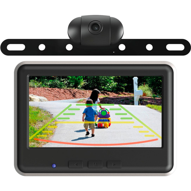 Wireless Backup Camera Kit with 4.3" Color Monitor
