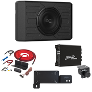Ford Bronco (2021-2023) Single 12" 400 Watt (RMS) Swing Gate Loaded Sealed Subwoofer Enclosure Complete Bass Package