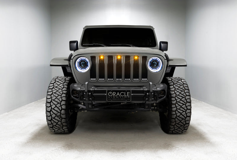 Jeep Wrangler JL/Gladiator JT Oculus ColorSHIFT Bi-LED Projector Headlights (No Controller)
