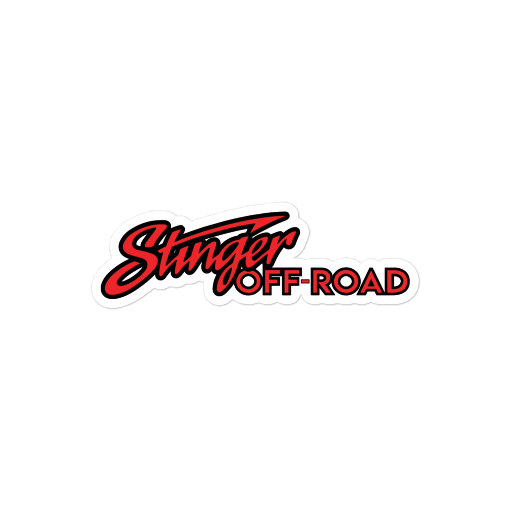 Stinger Off-Road Sticker (4"x4")