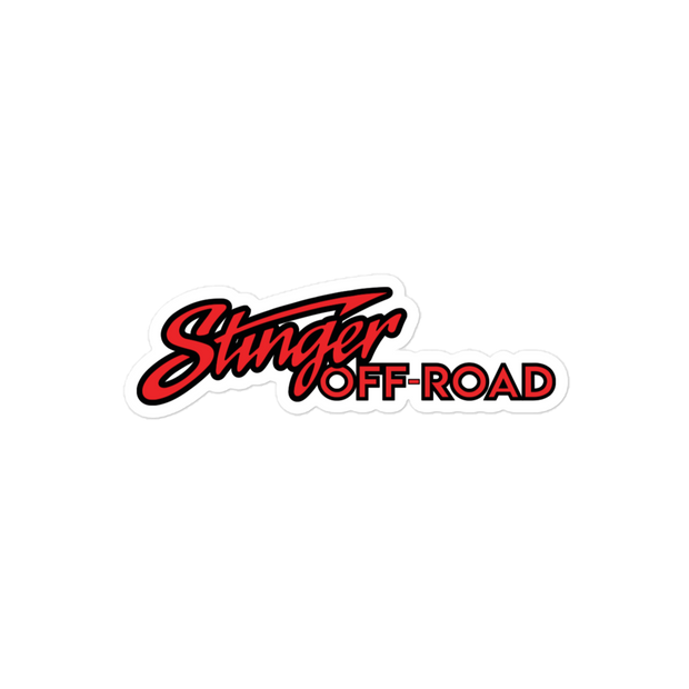 Stinger Off-Road Sticker (4"x4")
