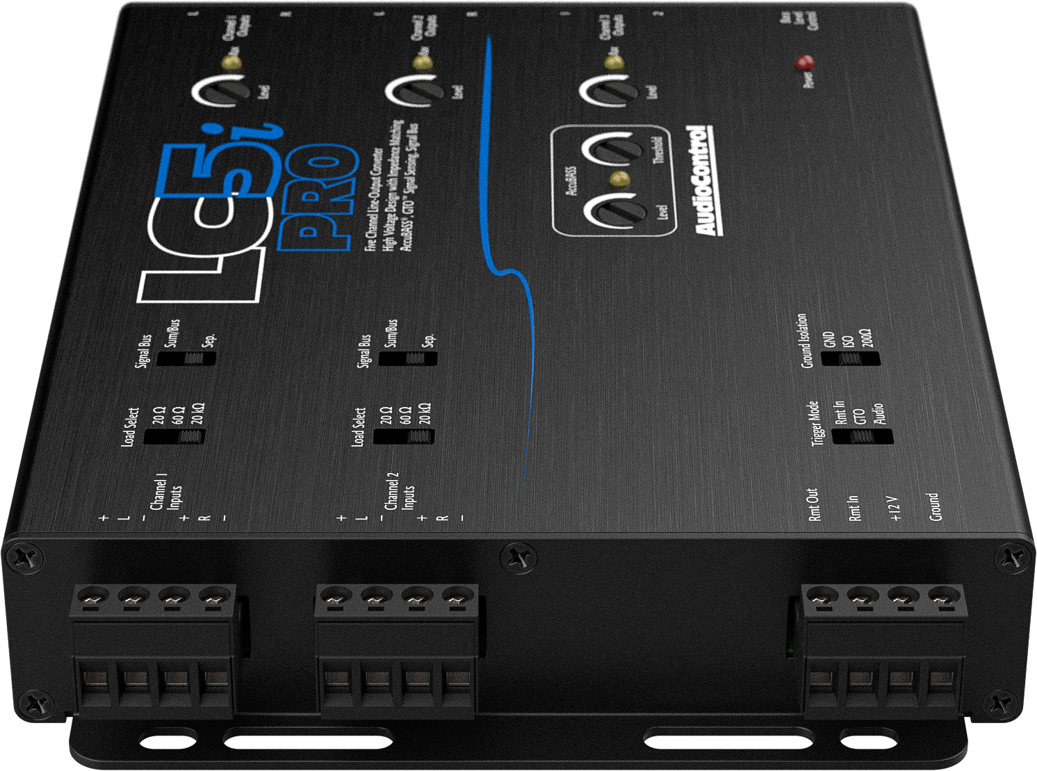 AudioControl LC5i PRO 5-Channel Line Output Converter with AccuBass