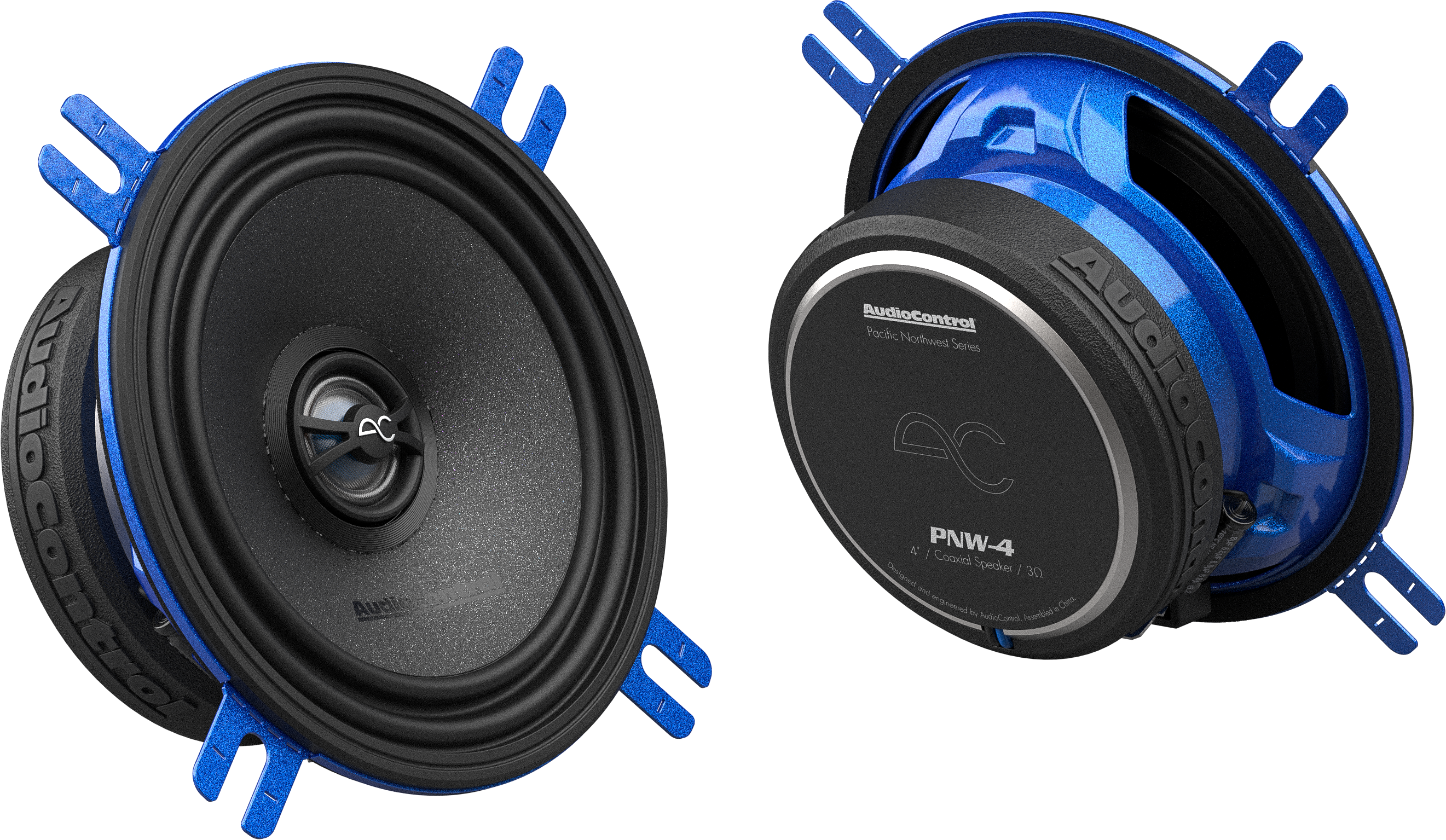 AudioControl PNW Series 4" 50 Watt (RMS) High-Fidelity Coaxial Speakers (Pair)