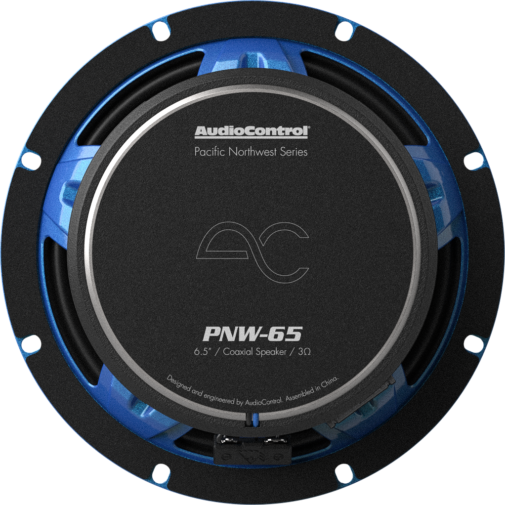 AudioControl PNW Series 6.5" 75 Watt (RMS) High-Fidelity Coaxial Speakers (Pair)