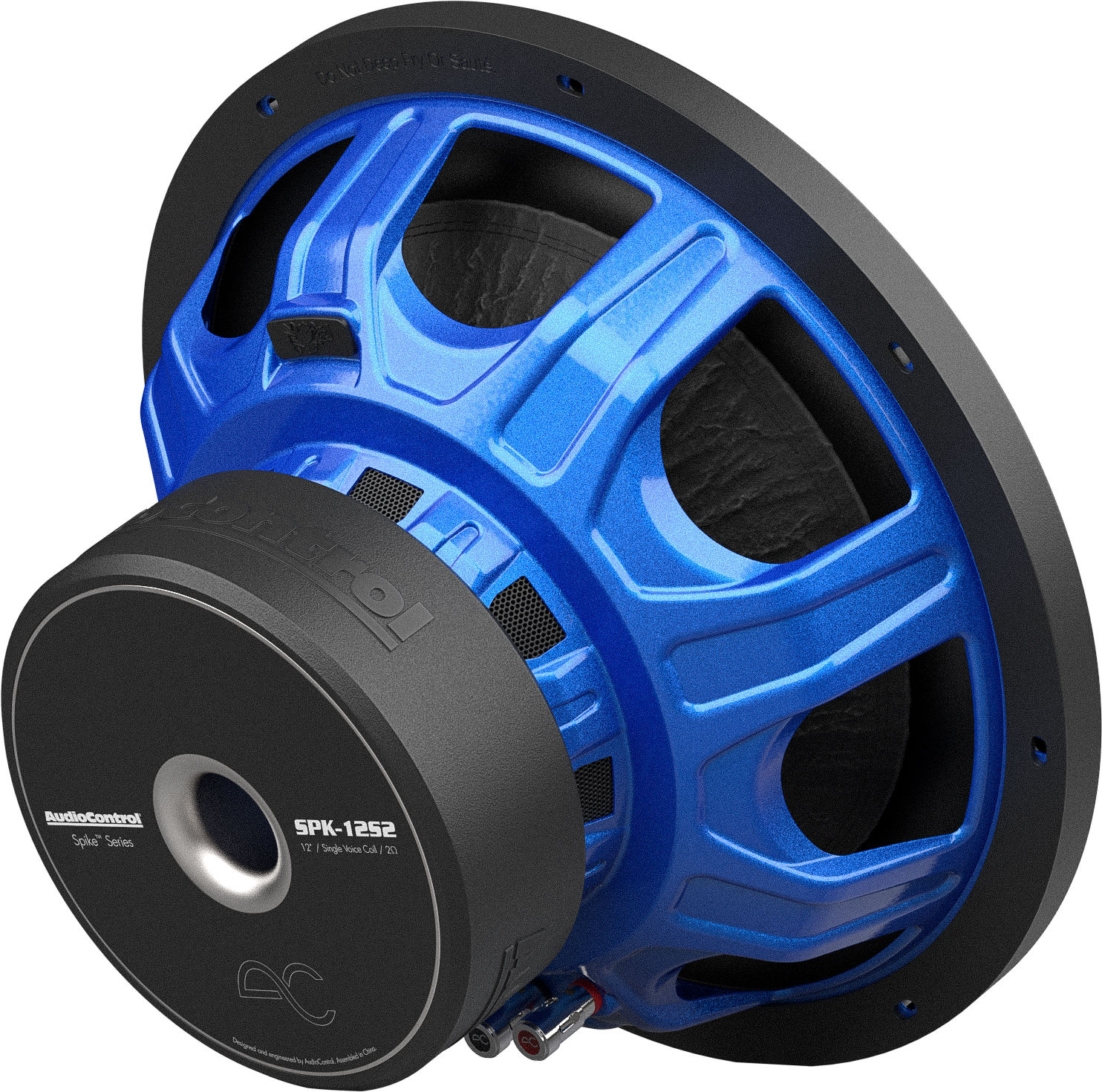 AudioControl Spike Series 12" 500 Watt (RMS) Single High-Performance Subwoofer | 2-OHM or 4-OHM (500 Watt RMS/700 Watt Max)
