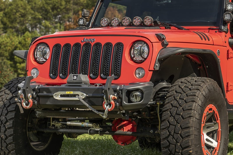 Jeep Wrangler JK (2018) Arcus Front Bumper Set with Tray & Hooks