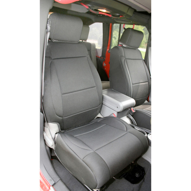 Jeep Wrangler JK (2011-2018) Neoprene Front Seat Covers (Black)