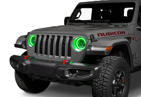 Jeep Wrangler JL/Gladiator JT 7" High Powered Dynamic LED Headlights (Pair)