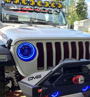 Jeep Wrangler JL/Gladiator JT Oculus ColorSHIFT Bi-LED Projector Headlights (2.0 Controller)