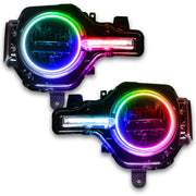 Ford Bronco (2021-2022) Headlight Halo Kit wit DRL Bar | Base Headlights ColorSHIFT (RF Controller)