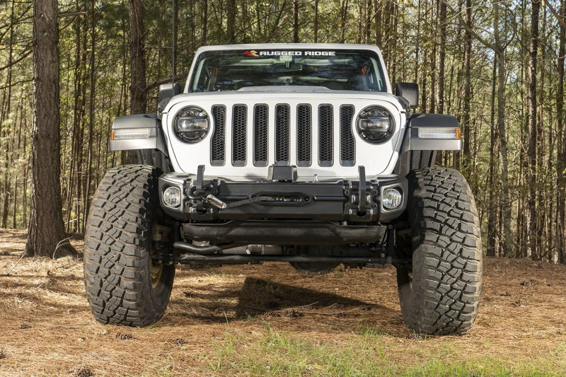 Jeep Wrangler JL(2018-2022)/Gladiator JT (2020-2023) Arcus Front Bumper Set with Tray & Hooks