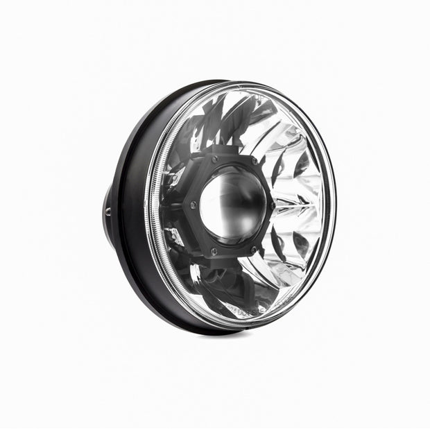 KC HiLiTES Jeep Wrangler JK (2007-2018) 7" Gravity LED Pro DOT Approved Replacement Headlight (Single)