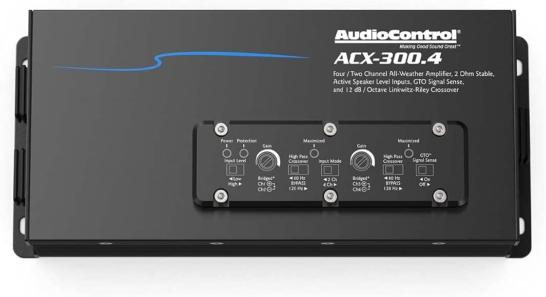 AudioControl ACX-300.4 4-Channel 300 Watt All Weather Amplifier