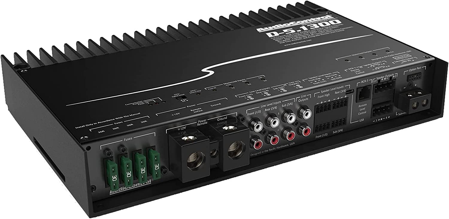 AudioControl D-5.1300 5-Channel DSP Amplifer with AccuBass