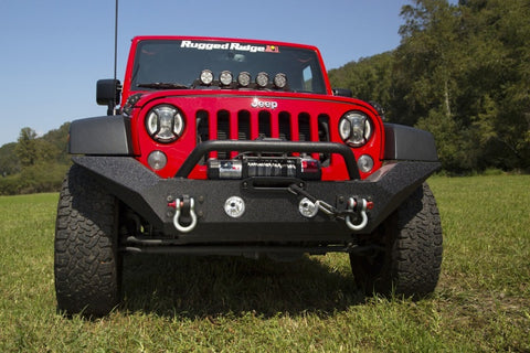Jeep Wrangler JK (2007-2018) Spartan Front Bumper HCE With Overrider