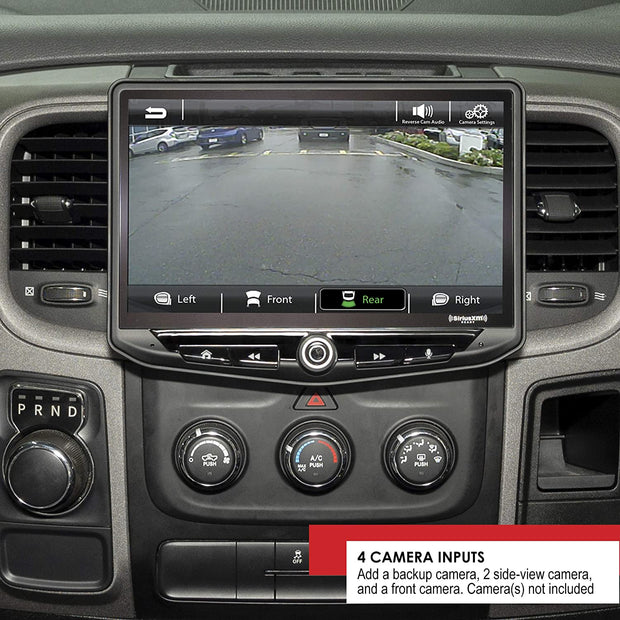 RAM Truck (2013-2018) HEIGH10 10" Radio Fully Integrated Kit | Displays Vehicle Information