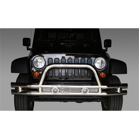 Jeep Wrangler JK (2007-2018) 3" Stainless Steel Front Tube Bumper