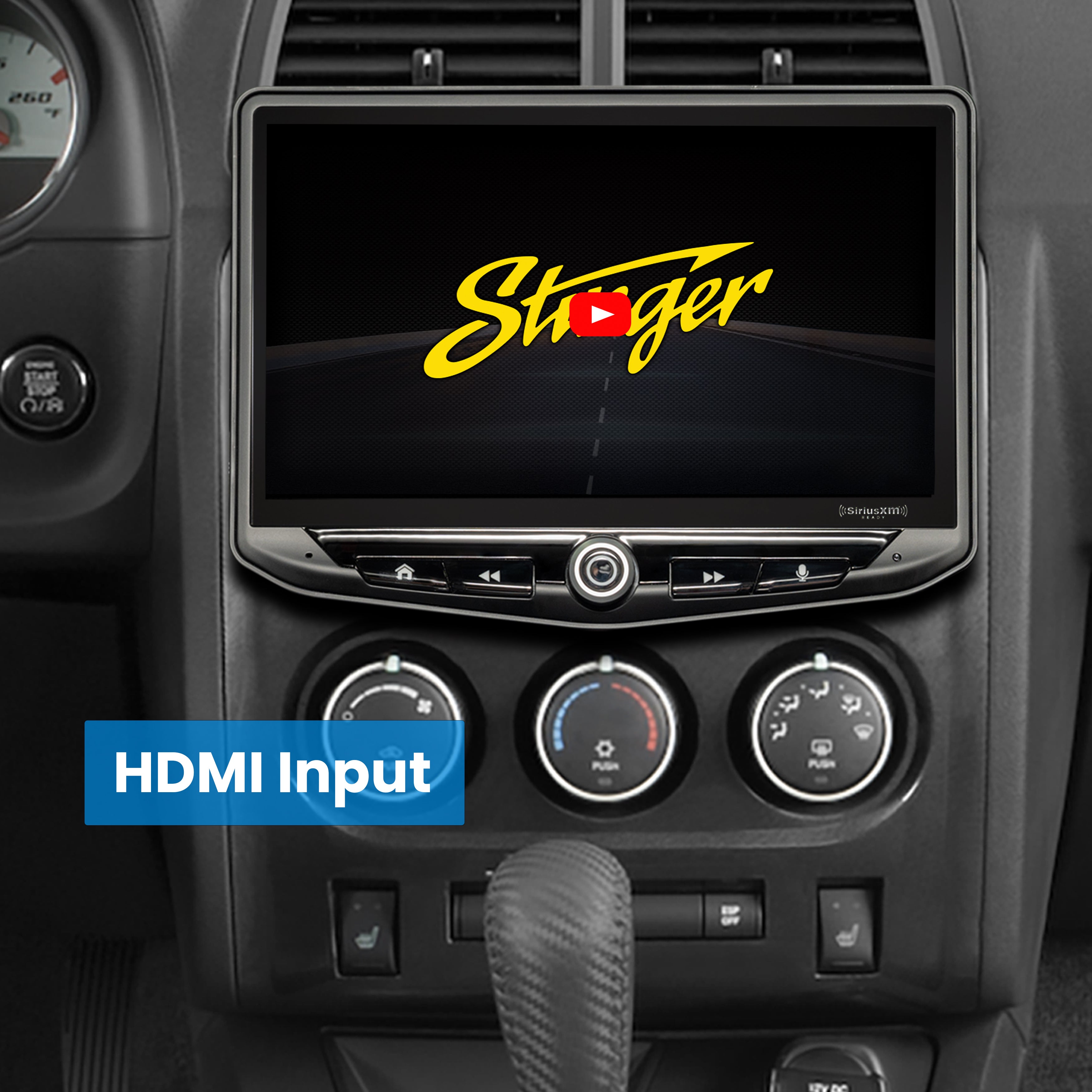 Dodge Challenger (2008-2014)/Charger (2008-2010) HEIGH10 10" Radio Kit