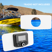 Stinger Universal Marine 3" Radio Dash Kit (White or Black)