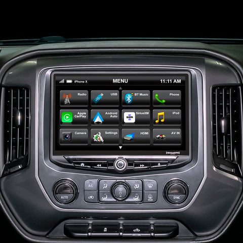 Chevy Silverado and GMC Sierra (2014-2018) HEIGH10 10" Radio Kit