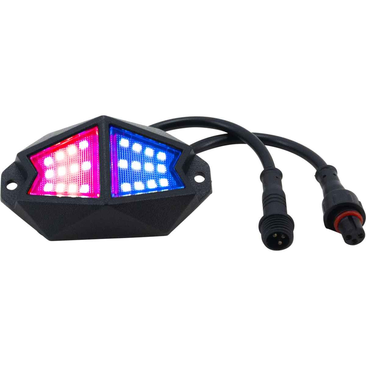 ENLIGHT10 12 Piece RGB Dynamic Rock Light Kit with Bluetooth Remote and On/Off Switch