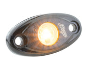 Hot Amber Liquid, Mud, Dust & Impact resistant LED Rock Lights (2 Pair)