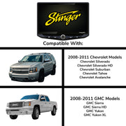 Chevy Silverado / GMC Sierra (2008-2011) HEIGH10 10” Radio Kit