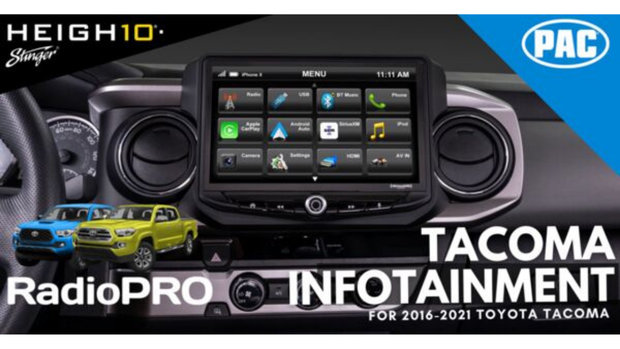 Toyota Tacoma (2016-2021) HEIGH10 10" Radio Kit