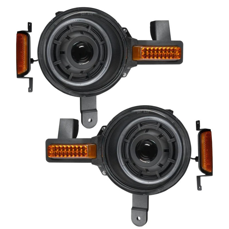 Ford Bronco (2021+) Oculus Bi-LED Projector Headlights (Amber/White Switchback)