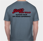 Elevate Your Off-Road Experience Logo Short Sleeve T-Shirt | Indigo Blue
