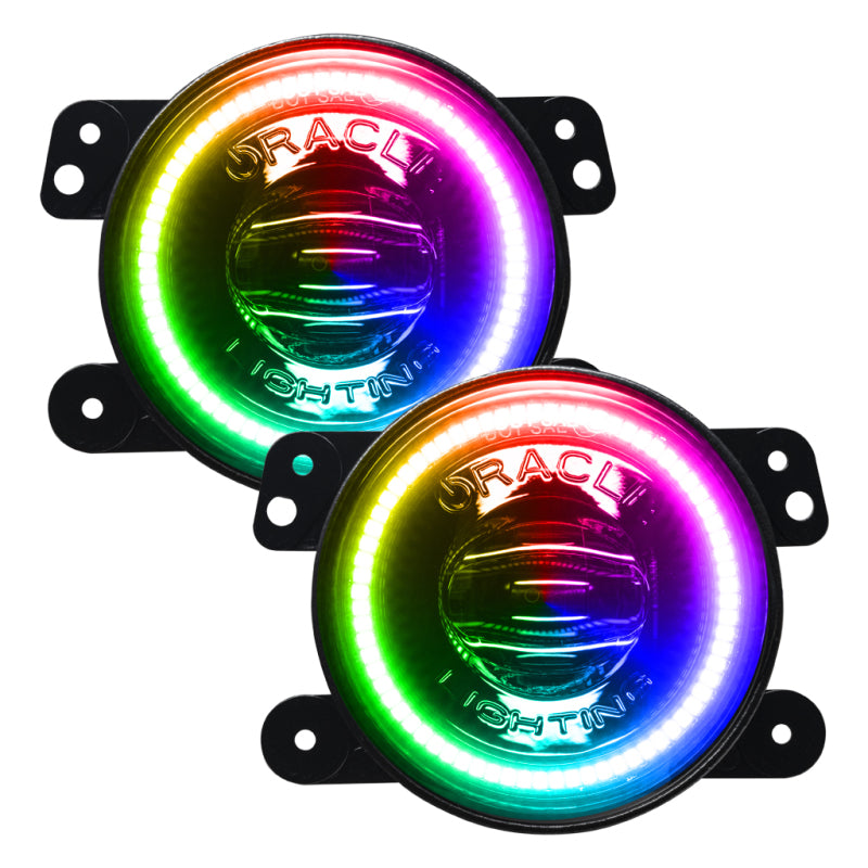 Jeep Wrangler JK/JL/Gladiator JT Dynamic ColorSHIFT High Performance 20 Watt LED Fog Lights
