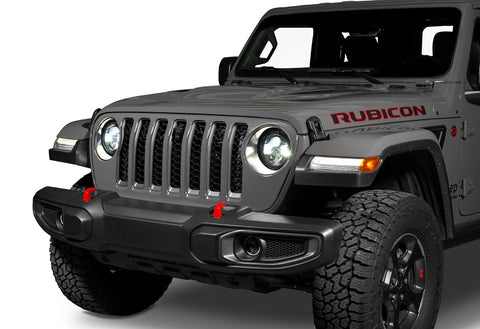 Jeep Wrangler JL/Gladiator JT 7" High Powered LED Headlights (Pair/White)