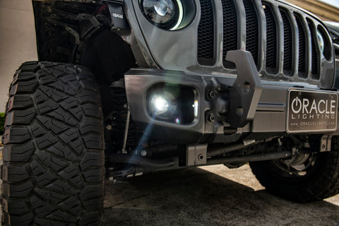 Jeep Wrangler JK/JL/Gladiator JT ColorSHIFT High Performance 20W LED Fog Lights (No Controller)