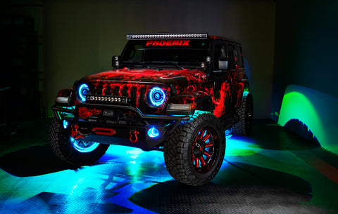 Jeep Wrangler JK/JL/Gladiator JT Dynamic ColorSHIFT High Performance 20W LED Fog Lights