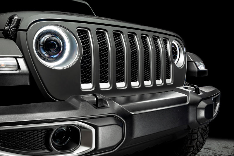 Jeep Wrangler JL/Gladiator JT Oculus Bi-LED Projector Headlights (Graphite Metallic)
