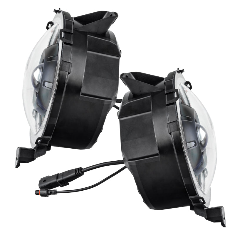 Jeep Wrangler JL/Gladiator JT Oculus Bi-LED Projector Headlights (Graphite Metallic)